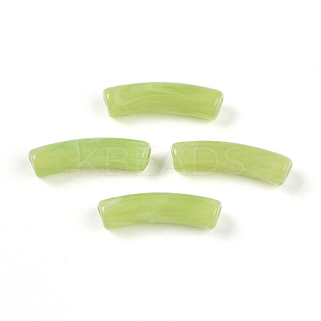 Two Tone Acrylic Beads MACR-ZX025-9-1