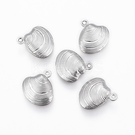 Non-Tarnish 304 Stainless Steel Charms X-STAS-P175-38P-1