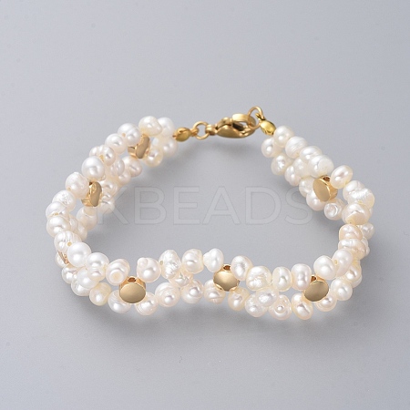 Beaded Bracelets BJEW-JB04749-04-1