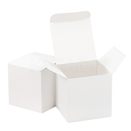 Foldable Cardboard Paper Jewelry Boxes LS-CON-WH0072-34B-1