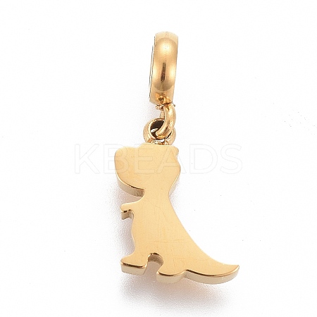 Ion Plating(IP) 304 Stainless Steel Pendants STAS-F259-022G-1