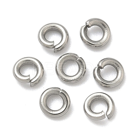 Tarnish Resistant 304 Stainless Steel Open Jump Rings LS-STAS-E067-07-4mm-1