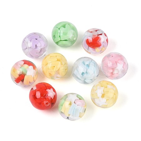 Transparent Resin Beads RESI-T061-03M-1