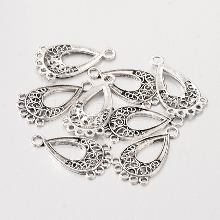 Tibetan Style Chandelier Component Links EA434Y-1