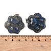 Natural Labradorite Carved Pendants G-B085-12P-3