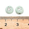 Opaque Acrylic Beads OACR-H046-02B-3