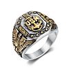 304 Stainless Steel Finger Rings for Men WG95800-07-1