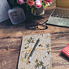 Crane Pattern Cloth Book Covers AJEW-WH0166-54A-7