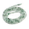 Natural Green Strawberry Quartz Beads Strands G-H042-B11-01B-3