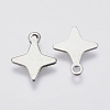 Tarnish Resistant 201 Stainless Steel Charms STAS-F139-009P-2