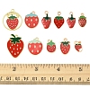 50Pcs 11 Styles Alloy Enamel Pendants ENAM-FS0003-20-5