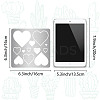 Valentine's Day Stainless Steel Metal Cutting Dies Stencils DIY-WH0518-001-2
