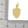 Brass Enamel Pendants KK-B114-17G-04-3