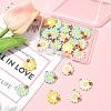 24Pcs Alloy Enamel Pendants ENAM-FS0003-77-8