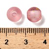 Frosted Transparent Acrylic Beads X1-OACR-F013-13C-3