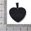 Ion Plating(IP) 304 Stainless Steel Stamping Blank Tag Pendants STAS-I311-04A-B-3