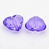 Transparent Acrylic Beads PL318Y-7-1