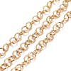 PVD Vacuum Plating 304 Stainless Steel Rolo Chains CHS-F011-08D-G-2