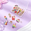 14Pcs 7 Styles Pride Rainbow Theme Alloy Enamel Pendants ENAM-FP0001-87-5