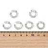 Brass Rhinestone Spacer Beads RB-A020-14mm-01S-2