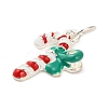 Christmas Themes Alloy Enamel Pendants FIND-I063-01I-2