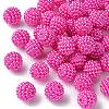 Imitation Pearl Acrylic Beads OACR-FS0001-45B-4