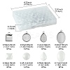 DIY Blank Pendant Making Kit DIY-FS0005-50-4