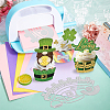 Saint Patrick's Day Carbon Steel Cutting Dies Stencils DIY-WH0309-3325-7