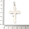 201 Stainless Steel Laser Cut Pendants STAS-P428-13P-01-3
