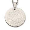 Non-Tarnish Constellation Pendant Necklaces LS-NJEW-S422-04P-12-1