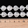 Natural Quartz Crystal Beads Strands G-P570-E21-02-4