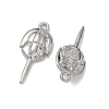 Ocean Theme 304 Stainless Steel Pendants STAS-I367-02P-06-2