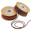 2 Rolls Segment Dyed Cotton Twisted String Cord OCOR-TA0002-95A-3