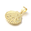 Rack Plating Brass with Cubic Zirconia Pendants X-KK-Z086-50G-2