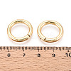 Brass Spring Gate Rings KK-T078-20G-04-3