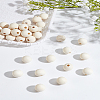 50Pcs Natural Unfinished Wood Beads WOOD-LP0001-08-3