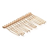 Iron Hair Comb Findings MAK-K021-03B-KCG-2