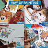 1 Set PET Hollow Out Drawing Painting Stencils DIY-MA0004-70B-6