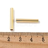 Brass Tube Beads KK-H503-03G-02-3