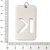 304 Stainless Steel Pendants LS-STAS-M115-01P-K-3