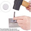 304 Stainless Steel Stamping Blank Tag Pendants STAS-PH0019-28P-5