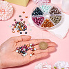 48G 6 Colors Opaque Acrylic Beads OACR-TA0003-50-5