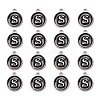 Platinum Plated Alloy Charms ENAM-S118-02S-P-2