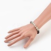 Natural Flower Amazonite Stretch Bracelets BJEW-JB03824-04-3