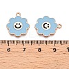 Alloy Enamel Pendants ENAM-T020-55A-3