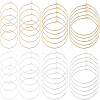 80Pcs 8 Styles 316 Surgical Stainless Steel Wine Glass Charms Rings STAS-BBC0005-96-1
