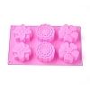 Flower Food Grade Silicone Molds LS-DIY-WH0162-23-1