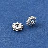 Brass Micro Pave Clear Cubic Zirconia Beads KK-K300-02A-S-2