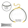 12Pcs 6 Colors Nylon Cords Bracelet Makings Fit for Connector Charms AJEW-YW0001-42-3