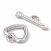 Non-Tarnish 304 Stainless Steel Toggle Clasps STAS-G299-02P-3